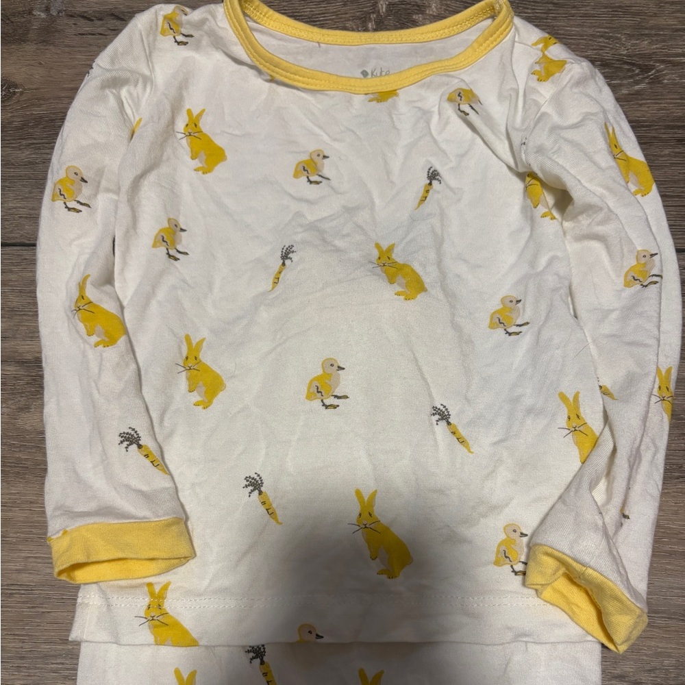 Kyte baby hop 2t long sleeve pajamas pj